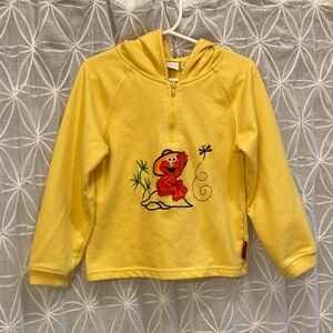 Y2K Sesame Street 1/4 Zip Up Hoodie